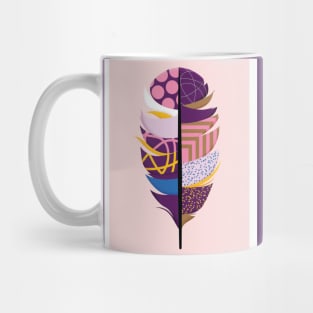 Colorful leaf Artwork Illustration Mug